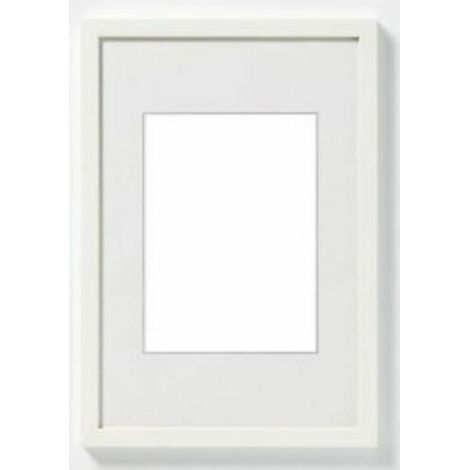 TRADE SHOP - Cornice Per Foto Poster Quadri Tele Dimensioni 40x50cm Colore Bianco -