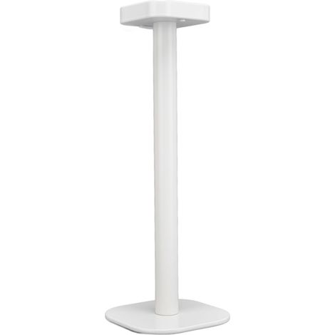 Aluminium-LED-Schreibtischlampe, IP54, dimmbar, USB-aufladbar, warmes Licht, mit integriertem Akku, weißes quadratisches Modell, ideal zum Lesen, Arbeiten, Restaurant. (1/5)