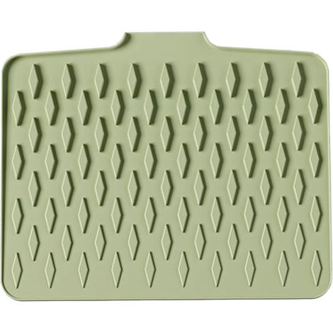 Égouttoir de cuisine, tapis de plan de travail à drainage rapide, égouttoir à vaisselle, salle de bain, robinet, café, appartement, bar (1/5)