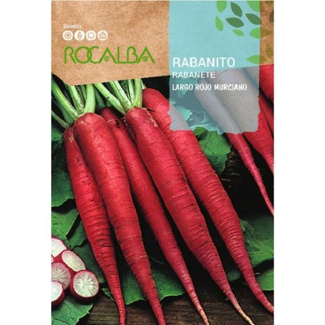 Rokalba Samen Rabanito Red Murciano 25 g, Pack 5x