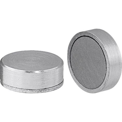 Aimant plat sans taraudage, Neodyme,⌀: 6 mm