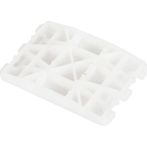 Avosdim – Patte de maintien sous-face coffre Tunnel – Fixation pour coffre Tunnel COFFRELITE – Polyamide blanc – Conditionnement à l'unité