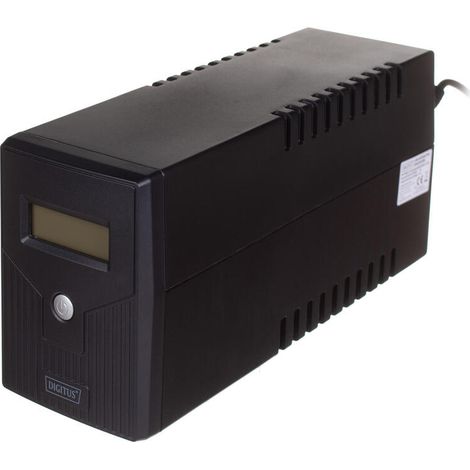 Digitus DN-170063-LCD sistema de alimentación ininterrumpida (UPS) Línea interactiva 0,6 kVA 360 W (1/4)