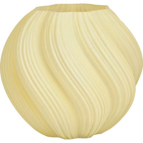 Vase en verre texturé Blanc 18 x 16 x 18 cm (1/4)