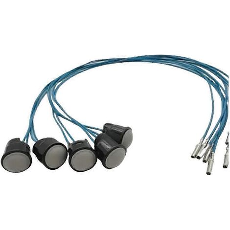 Lot de 5 boutons-poussoirs pour joystick d'excavatrice (2 lignes) 635-8205 pour CAT 336Gc 330Gx HF (1/5)