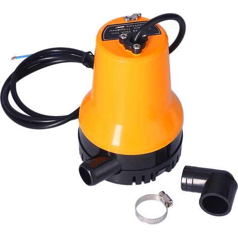 Pompe de cale submersible 24V pour bateau 5400 tr/min électrique irrigation agricole (1/5)