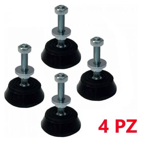 PIEDINI ANTIVIBRANTI A PAVIMENTO PIEDI SUPPORTO CLIMATIZZATORE KG 45 PZ4 28690/4