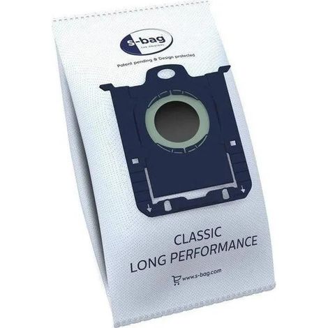 Electrolux E201S S bag Classic Long Performance weiß