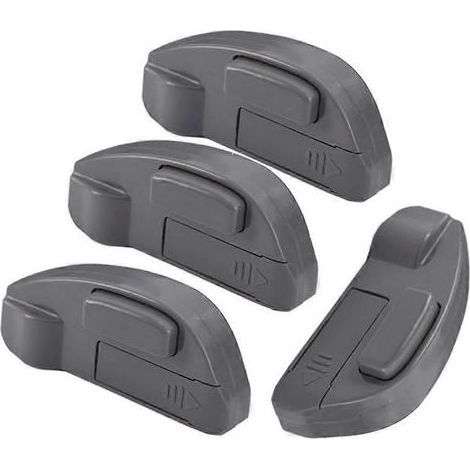 Lot de 4 lampes laser pour aspirateurs, détecteur de poils d'animaux (chats, chiens), poussière, LED, pièces de rechange universelles pour aspirateurs. (1/5)