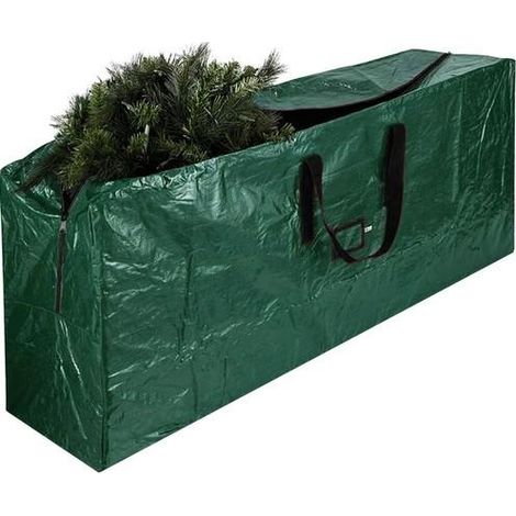 Ruhhy Funda de Navidad verde para árbol de 165 cm
