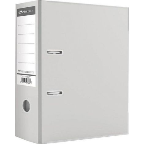 Classeur A4 - Dos 75 mm - 2 Anneaux Métalliques - Gris