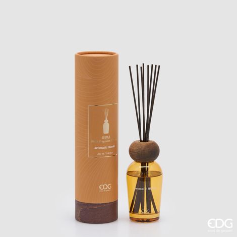 EDG Enzo De Gasperi Profumatore Bottiglia Opal 220 Ml H 14 Cm Aromatic Hinoki (1/3)