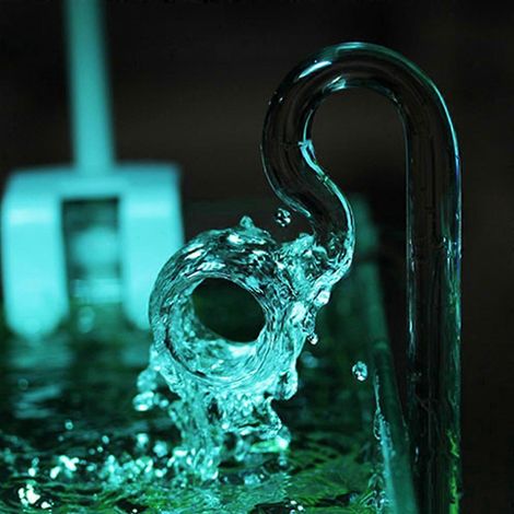 Tuyau d'entrée et de sortie en verre pour filtres Eheim Tetra - S- (1/4)