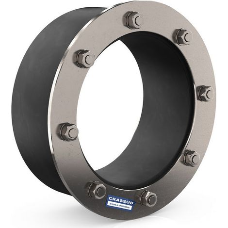 CR Pressdg. Typ SD60-GF, DN50, AD 0-25mm bis 5 bar, Dichtung: 60mm, EPDM / V4A