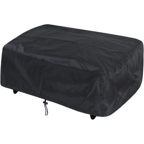 Housse de Protection pour ,Dimension 80x60x25 cm,Imperméable, Anti-UV, Noir,Housse Universelle Gazinière Barbecue d’Extérieur (1/5)