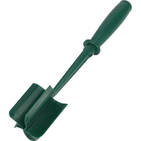 Outil à viande hachée résistant à la chaleur, broyeur de viande de hamburger multifonction en nylon, broyeur de pommes de terre, broyeur de viande de boeuf mixte, vert (1/5)