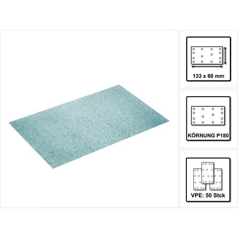 Festool Abrasivo de malla Granat Net STF 80x133 P180 GR NET/50 - 203289