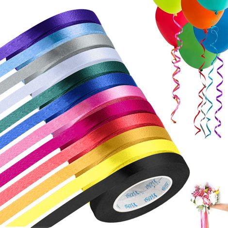 Ruban pour ballons 12 couleurs - 10 m (1/5)