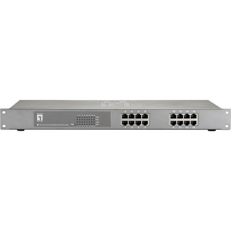 Switch no gestionable level one fep-1612w380 16p 16xpoe 100mb 380w carcasa metalica (1/4)