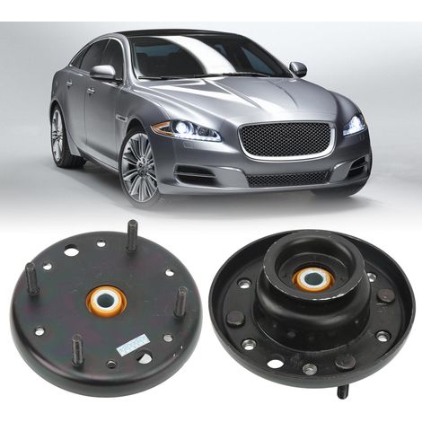 2 obere Gummifederhalterungen für vordere Stoßdämpfer C2P22948 kompatibel mit JAGUAR XJ XJR (sehr schwer) (1/5)