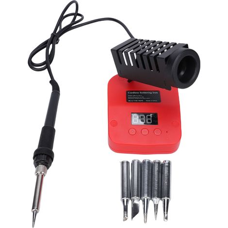 Station de soudage sans fil adaptée à la batterie M18 48-11-1811 48-11-1815, Kit de fer Portable avec écran LCD et Port USB Type C (1/5)