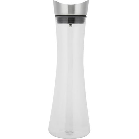 Jarra para agua, zumo o vino, de acrílico transparente, con tapa antipolvo, ideal para el hogar o el bar. (1/5)