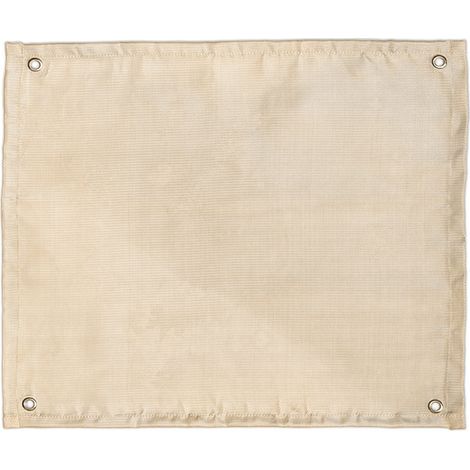 Tapis de foyer - Accessoires de camping et barbecue résistants à la chaleur pour la protection de la pelouse intérieure et extérieure, 100 x 80 cm