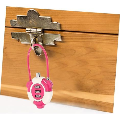 Cabinet Drawer Locks Combination Padlocks for Luggage Security Cable Lock Drawer Lock Office Drawer Locks Heavy Duty Cabinet Lock (1/5)