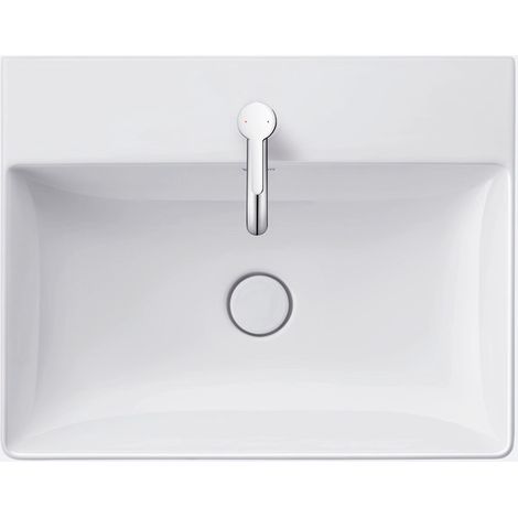 Duravit DuraSquare Möbelwaschtisch, 60x47cm, 1 Hahnloch, ohne (1/5)