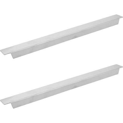 barres de séparation en acier inoxydable de 25 cm pour