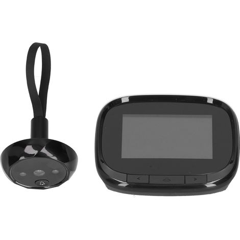 Sonnette vidéo électronique 2,4 pouces pour la maison, grand angle de 90 degrés, avec moniteur LED. (1/5)