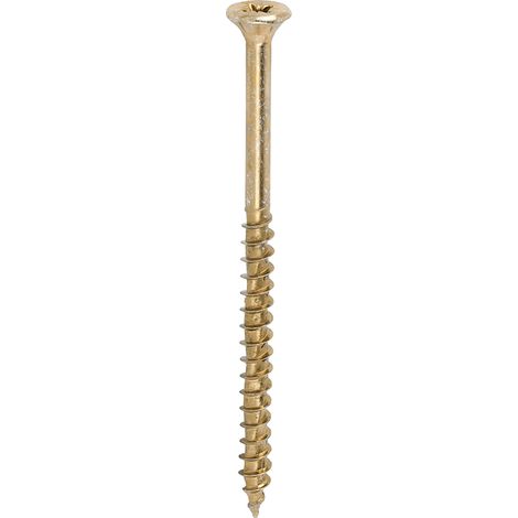 TIMCO Velocity Premium Multi-Use Countersunk Gold Woodscrews - 5.0 x 80