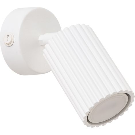 Wandleuchte Aluminium GU10 verstellbar Weiß Modern Wandspot (1/5)