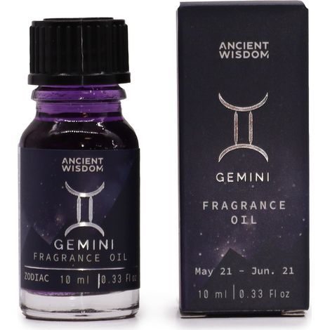Huile Parfumée Zodiaque 10ml - GÉMEAUX- Vendu par 1