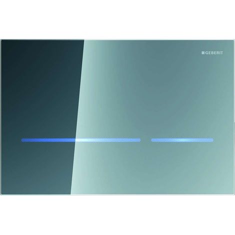 Placca Geberit Sigma80 Vetro a Specchio a Sfioro Comando WC Elettronico 116.092.SM.1 Vetro a Specchio (1/5)