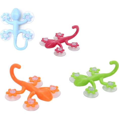 à ventouses pour douche cintres transparents et amovibles (1/5)