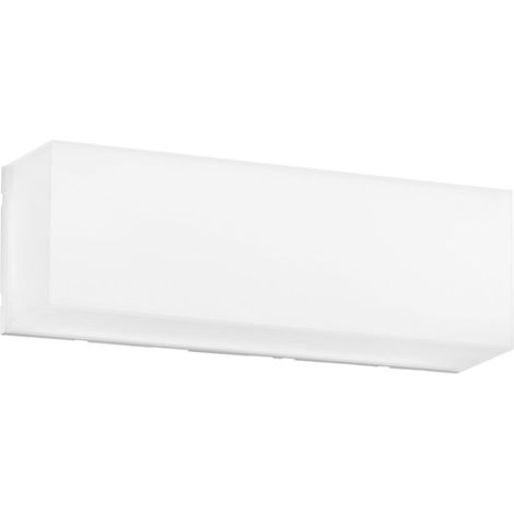 "Plafoniera da esterno LED TOGO rettangolare bianca 12W con interruttore CCT 30 cm." (1/2)