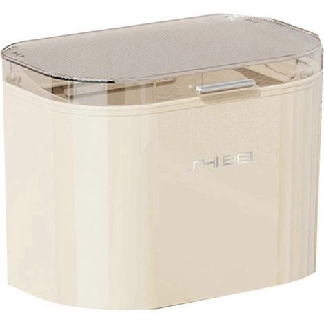 Poubelle de cuisine murale de 8 L avec couvercle, bac de recyclage pour placard A (1/5)