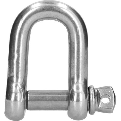 D-Ring-Ankerschäkel, Schraubbolzen-Kettenverbinder aus Edelstahl 304, Hebezeug für Schifffahrt und Land, 1 Stück, M20