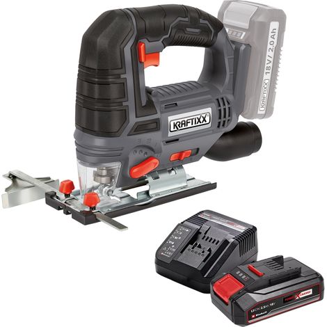 Kraftixx by Einhell Stichsäge KX-SS 18  18 V  2700 Hübe/min  20 mm Hub 1x 2,5Ah Einhell Akku & Ladegerät (1/5)