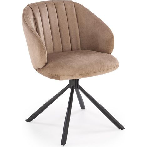Silla Houston 1871, Capuchino, 80x57x60cm, Tapiz, Metálico (1/5)