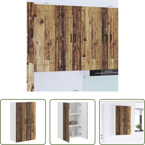 Küchenschrank Altholz - Küchenschrank Altholz 60 x 31 x 100 cm Holzwerkstoff (1/5)