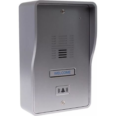 Ultra Secure – Interphone GSM 4G anti-vandale IP65 – Déverrouillage à distance – 3 numéros programmables – Compatible VoLTE (1/5)