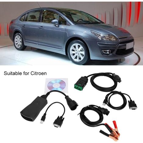Outil de Diagnostic de Voiture, Lexia 3 Pleine Puce PP2000 Interface de Diagnostic V7.83 Outil de Diagnostic Automatique pour Tous Les Modèles (1/5)