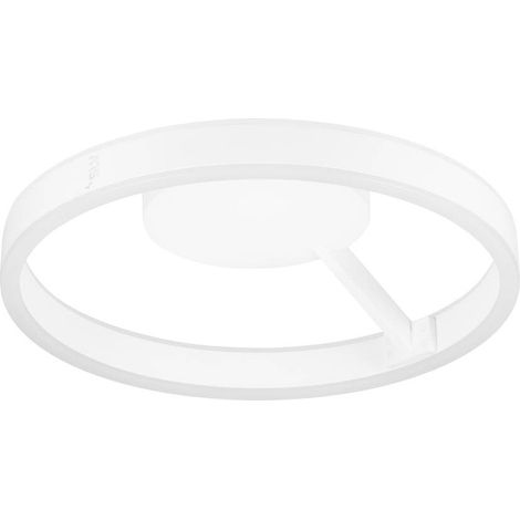 Plafoniera SLV ONE 14 W max 450 lm 3000 K bianco 1008552 acciaio Ø 40 cm dimmerabile per soggiorno (1/4)