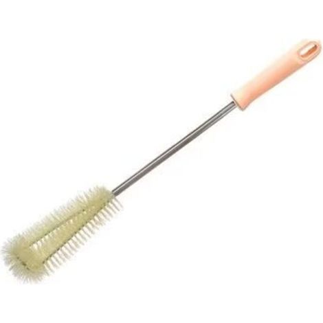 Goupillon des Bouteilles ultra longue, brosse à bouteilles Rondelles pour bouteille étroite Bière, vin, Kombucha, Décanteur, bouteilles d'eau, Thermos(45cm),Seuçais (1/5)
