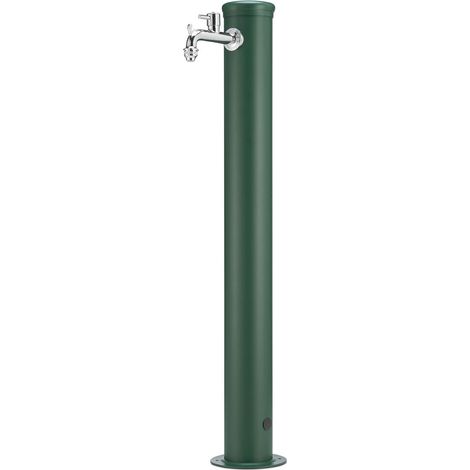 Fontana da Giardino Alta con Rubinetto Belfer 42/ARX Verde (1/5)