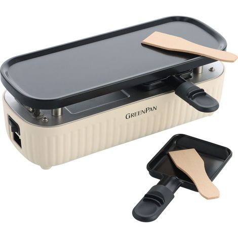 Greenpan - Raclette 2 personnes Connect crème