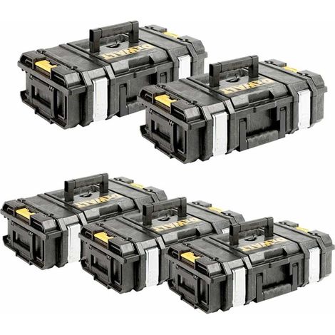 Pack de 5 Maletines DeWALT DS150 (1-70-321)