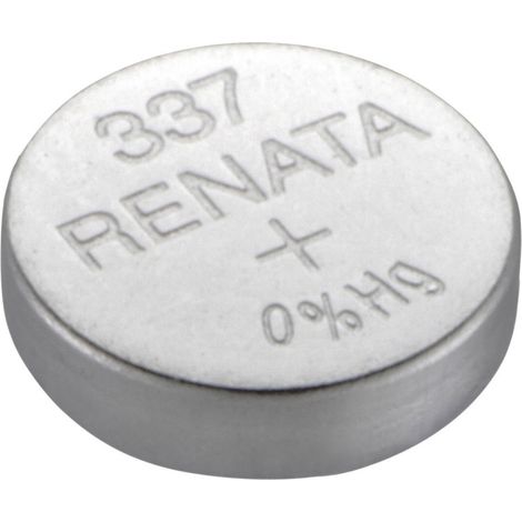 Renata Knopfzelle 337 1.55 V 1 St. 8 mAh Silberoxid